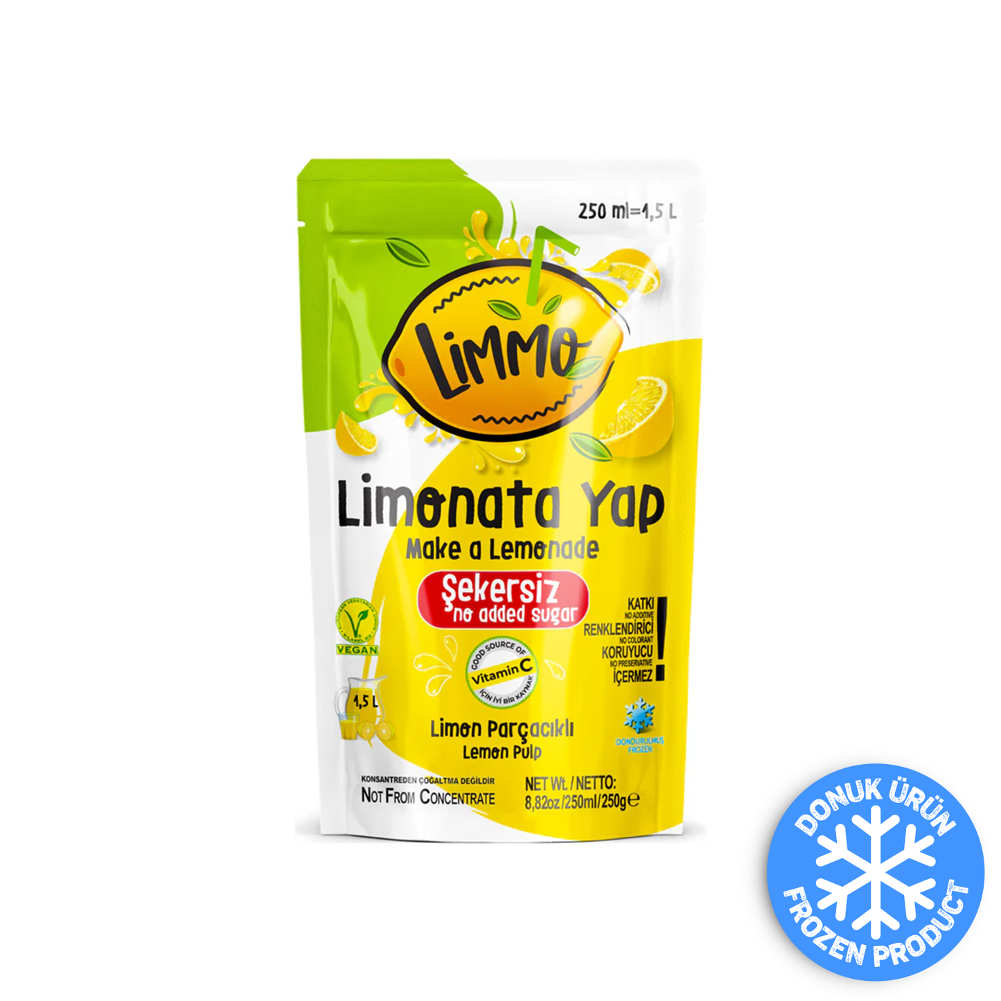 Limmo Şekersiz Limonata 250 ML