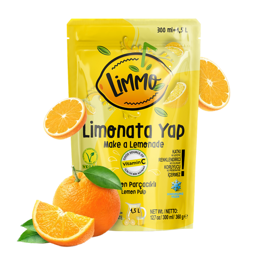 Limmo Limonata Portakallı 300 ML