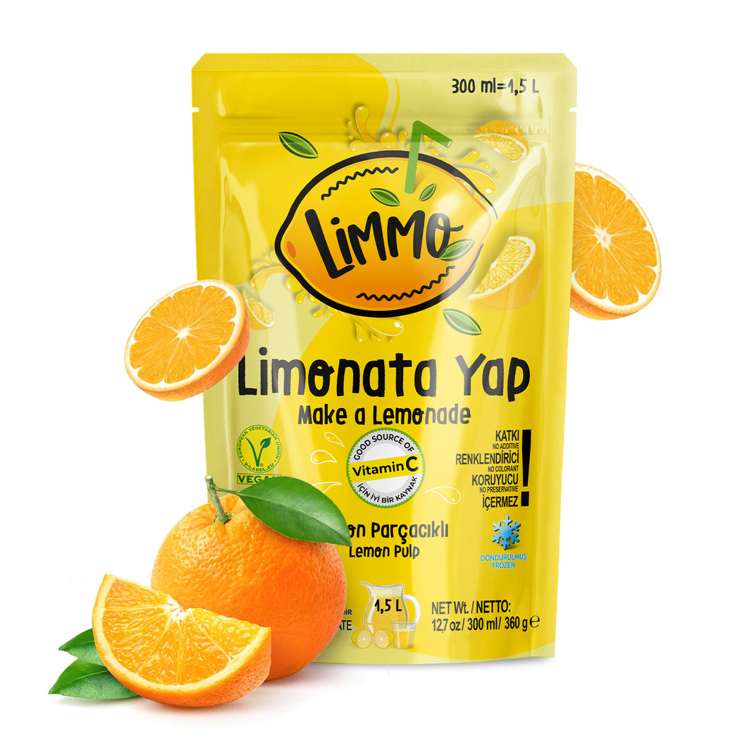 Limmo Limonata Portakallı 300 ML