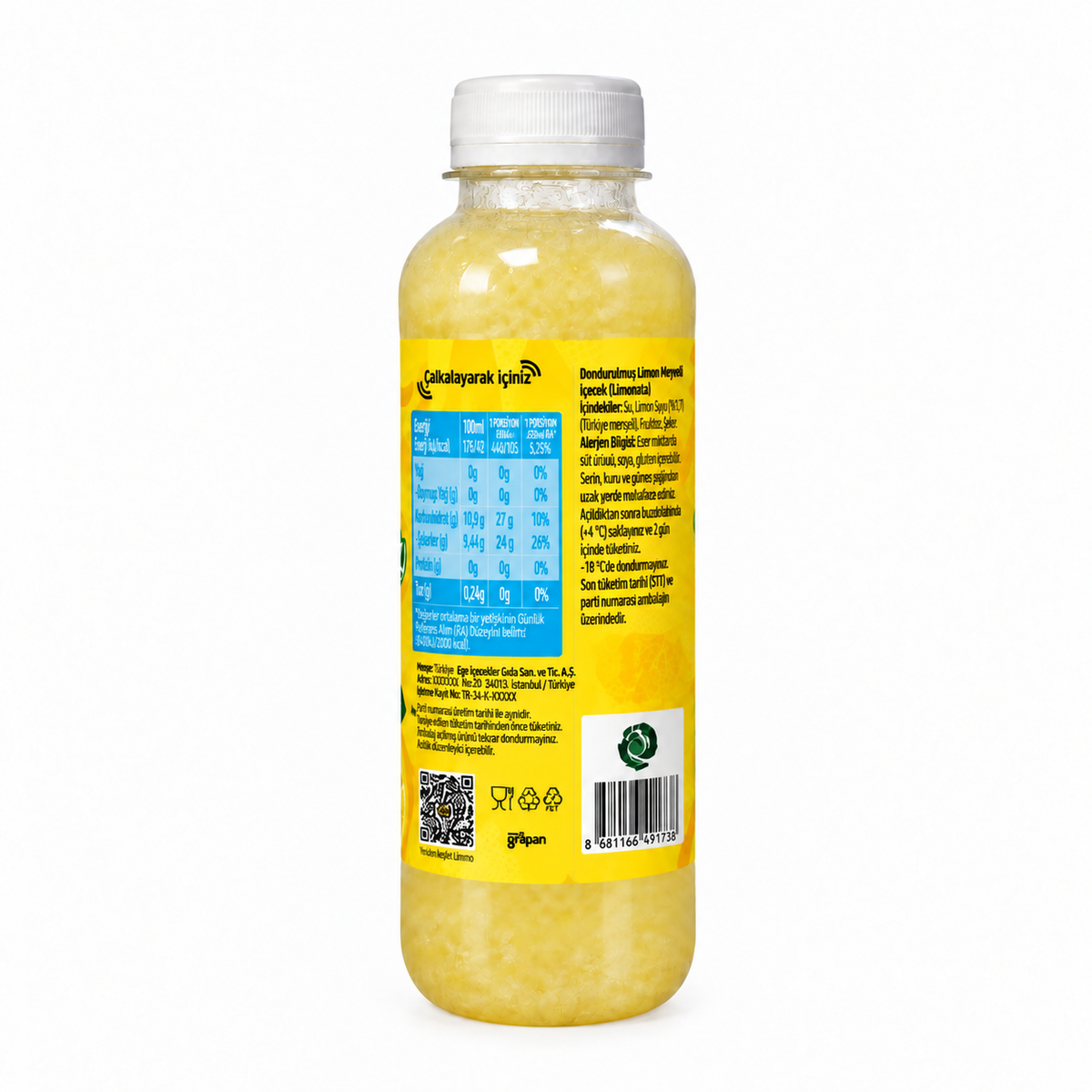 Limmo Şişe Limonata 250 ML