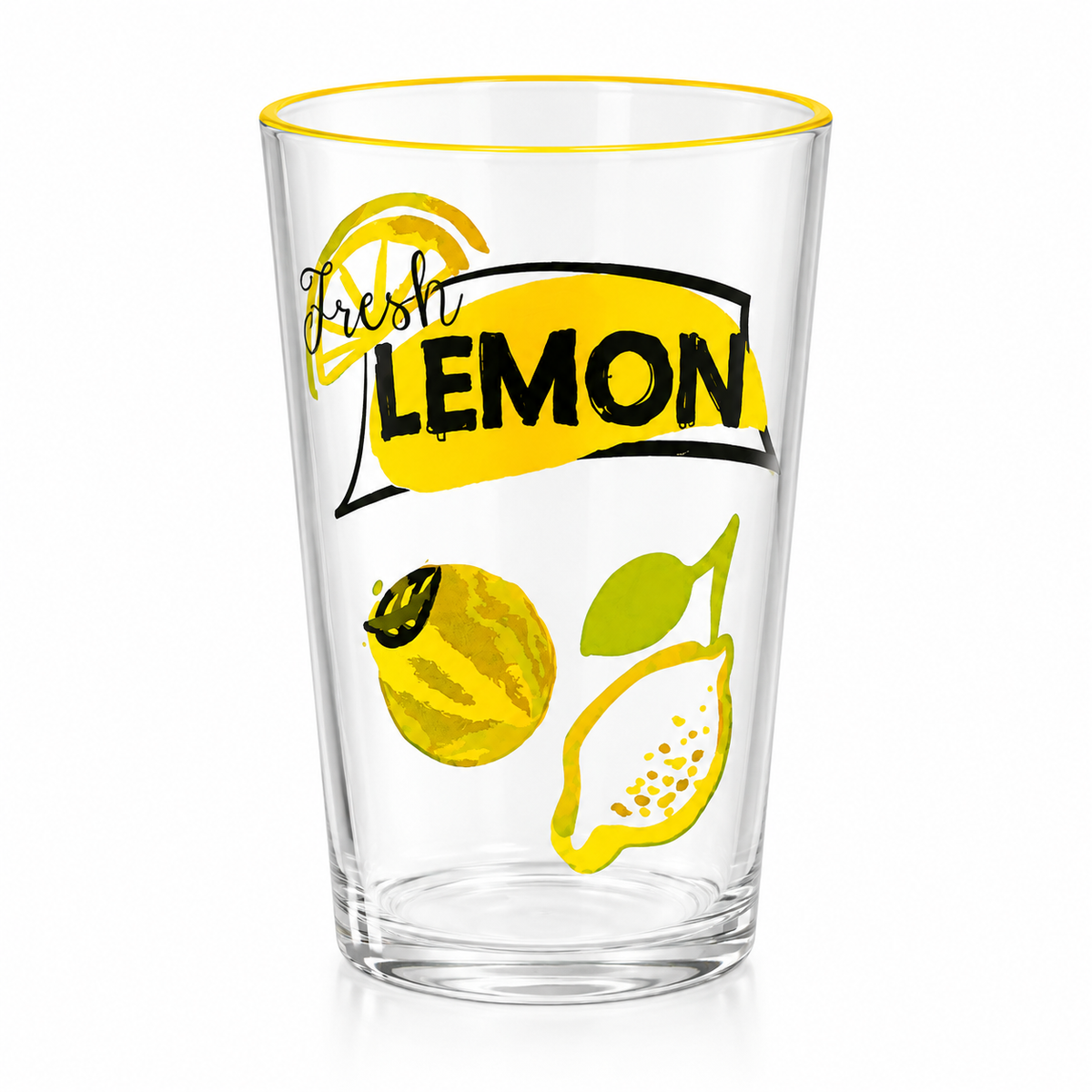Limmo Fresh Lemon Desenli 300 ML Bardak