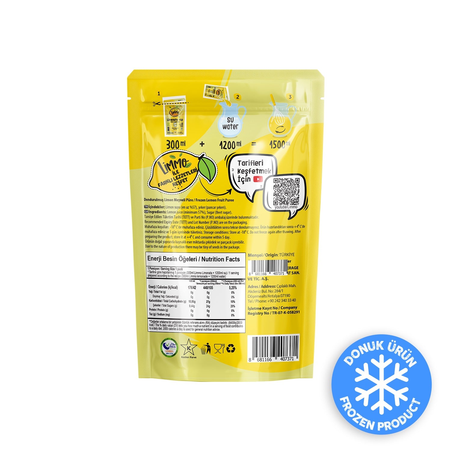 Limmo Lemonade 300 ML