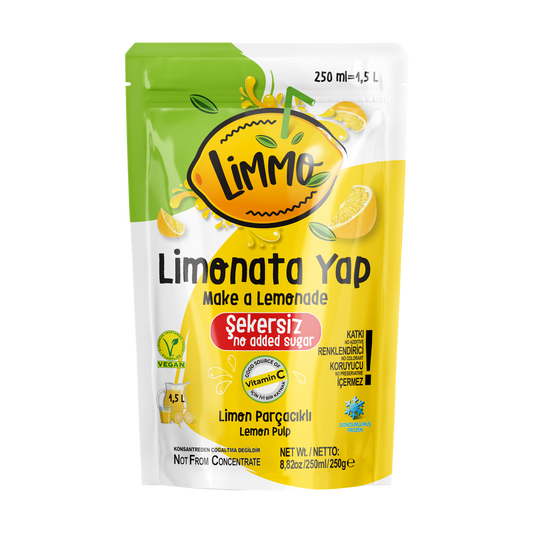 Limmo Şekersiz Limonata 250 ML