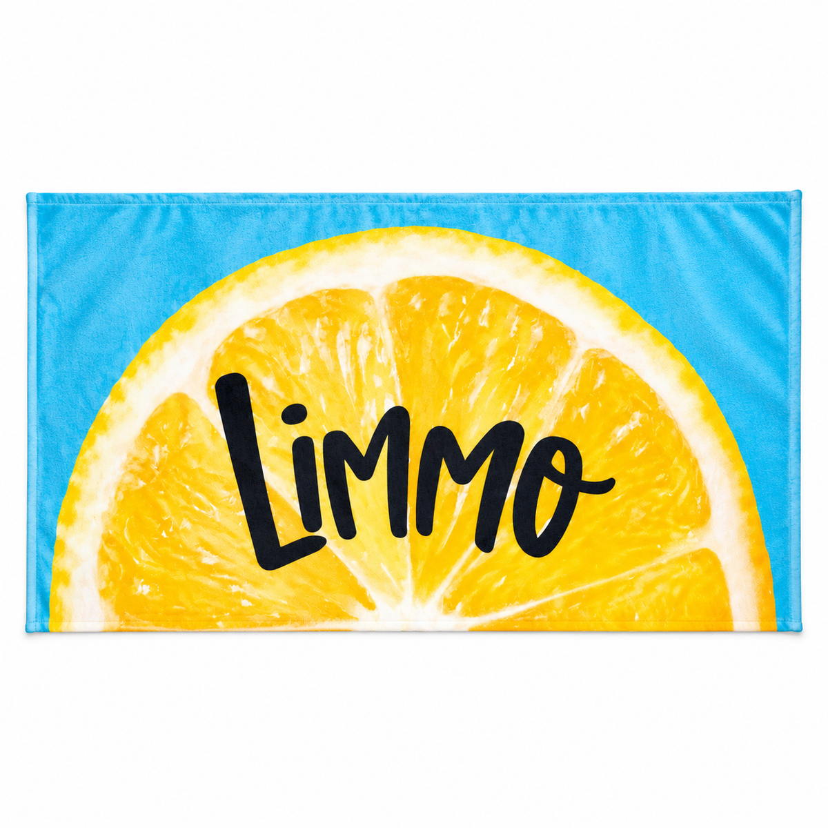 Limmo Limon Desenli Plaj Havlusu