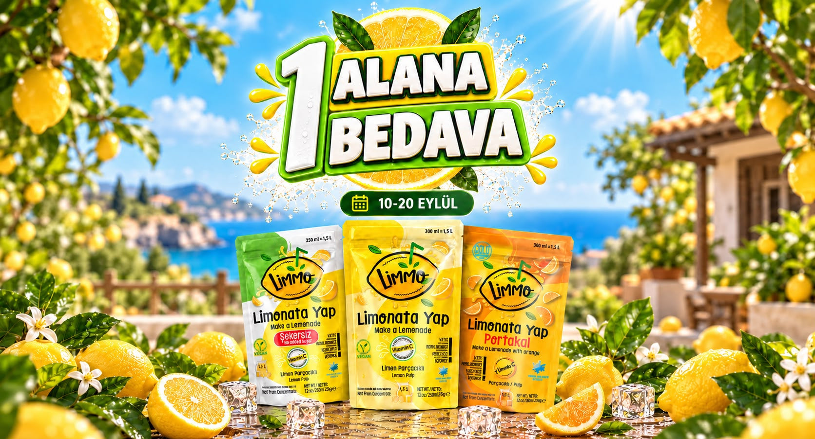 Limmo Limonata Klasik 2 LT