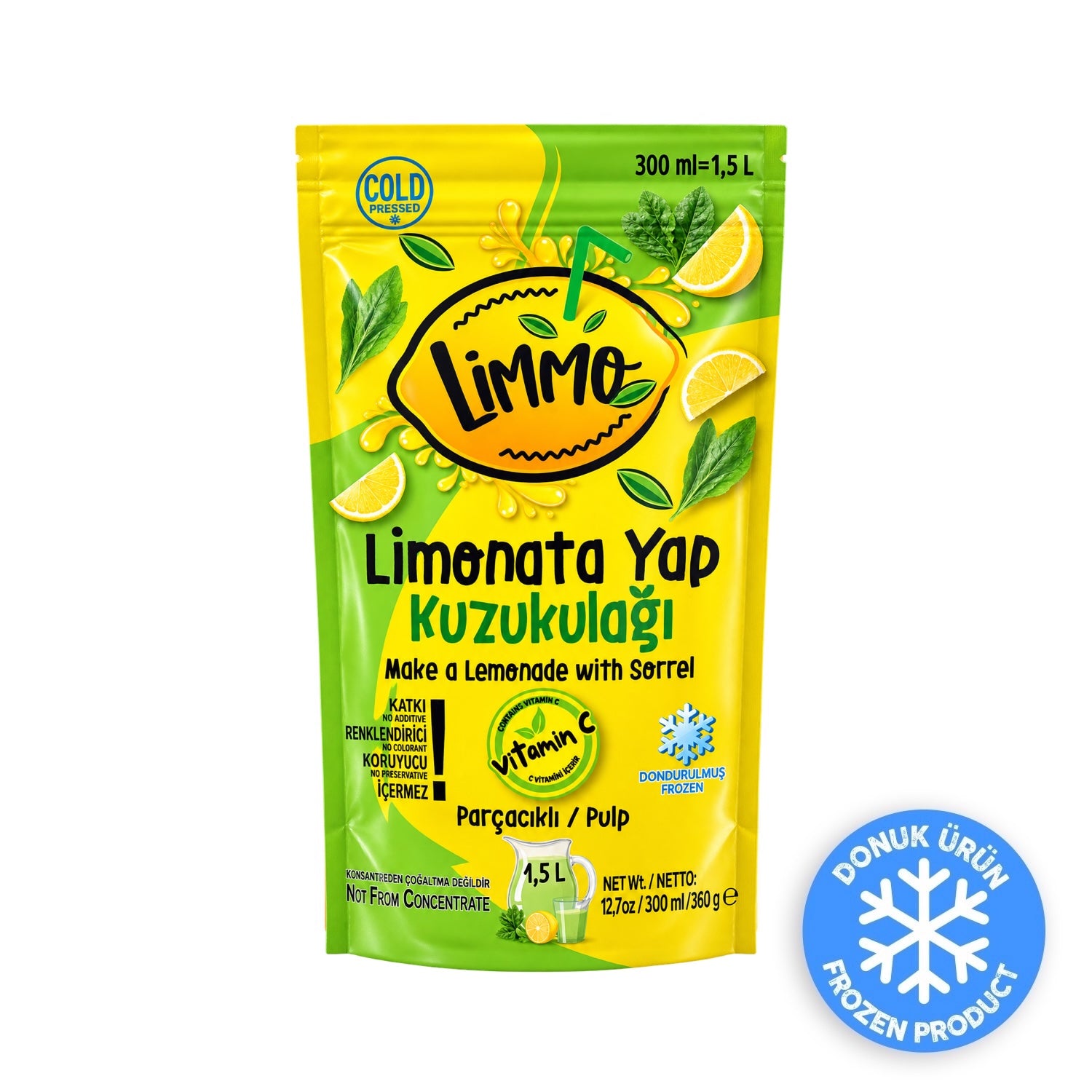 Limmo Kuzukulaklı Limonata 300 ML