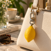 Sarı Limon Figürlü Dekoratif Anahtarlık