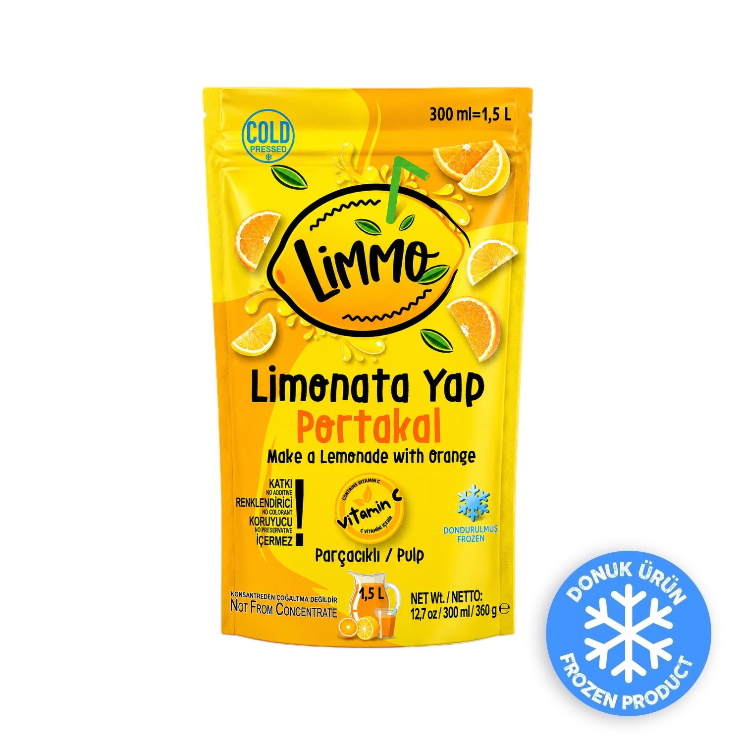 Limmo Portakallı Limonata 300 ML