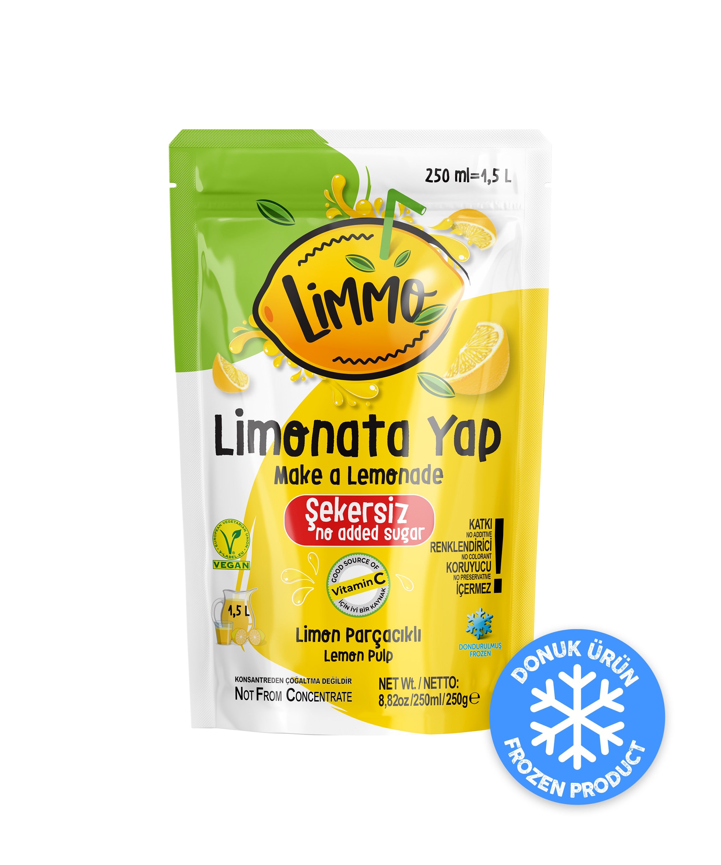 Limmo Şekersiz Limonata 250 ML