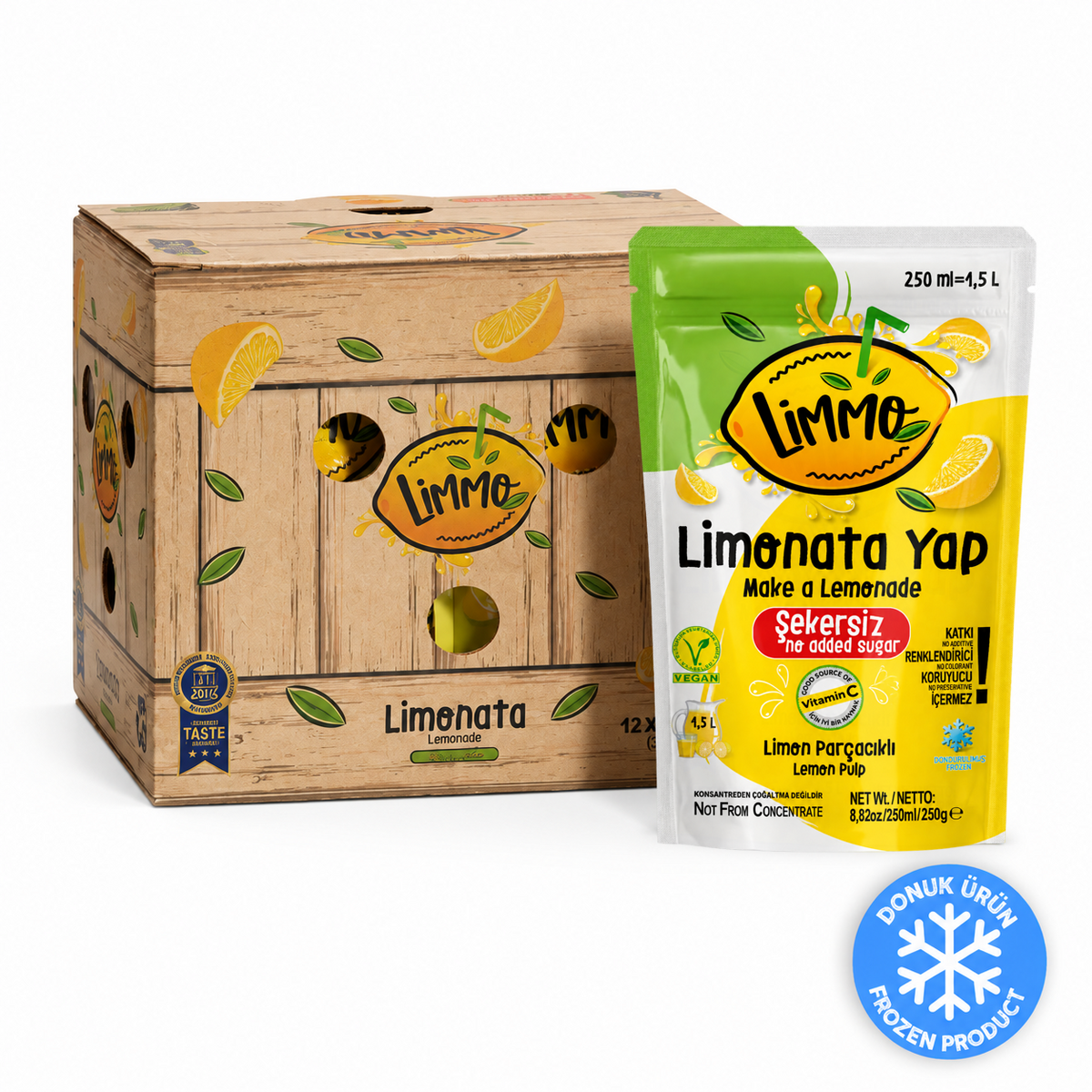 Limmo zuckerfreie Limonade 250 ML x 12 (Stück)