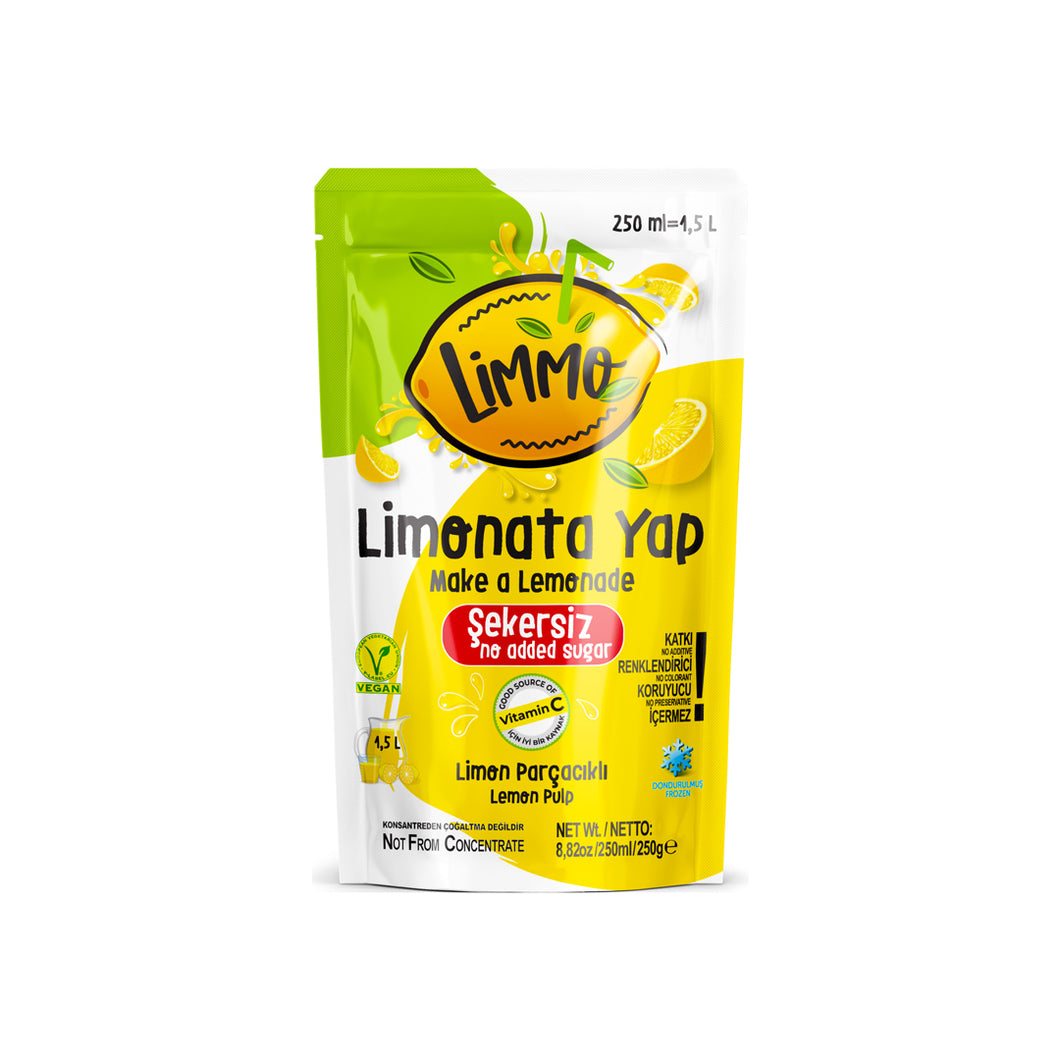 Limmo Limonata Şekersiz 250 ml